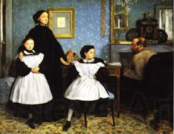 Edgar Degas Family Portrait(or the Bellelli Family)